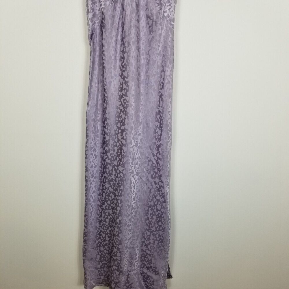 Topshop Lavender Purple Satin Maxi Dress - Picture 3 of 10